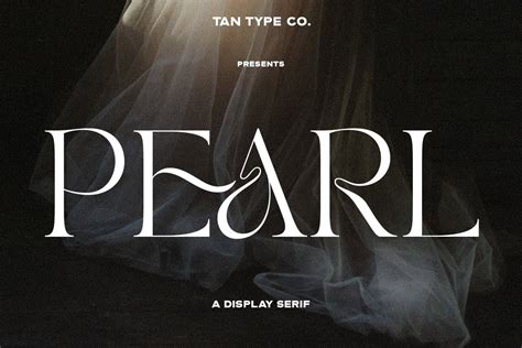 tan pearl font